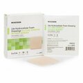 Mckesson Lite Silicone Gel Adhesive without Border Thin Foam Dressing, 3 x 3 Inch, 200PK 4892